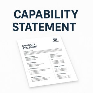 Capability Statement Template